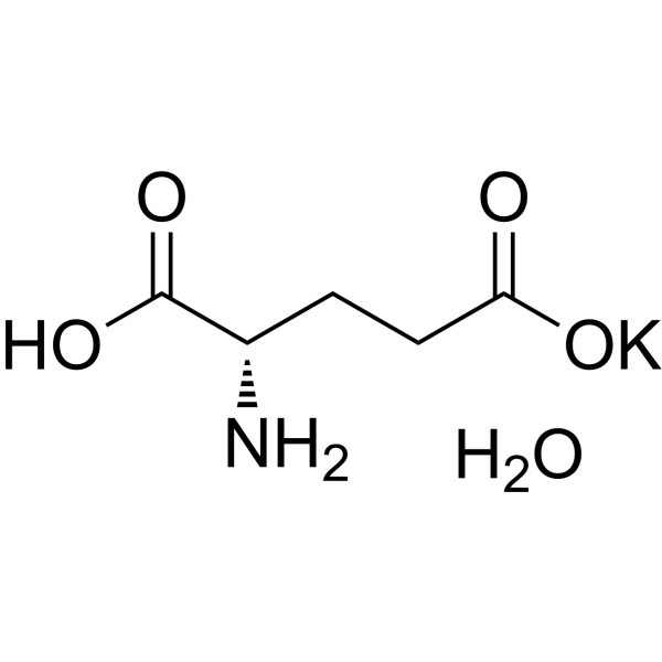 L-Glutamic acid potassium salt monohydrate 6382-01-0